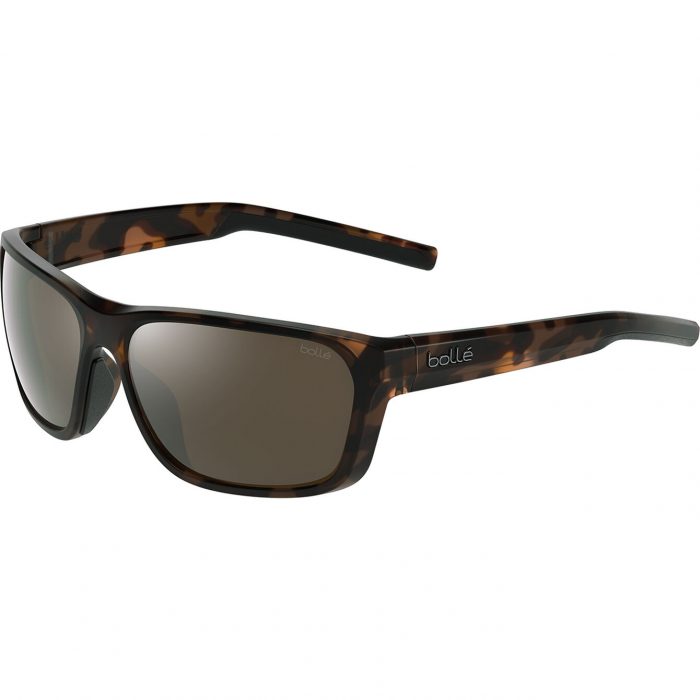 Bolle Strix Sunglasses Tortoise Polarized Brown Gun